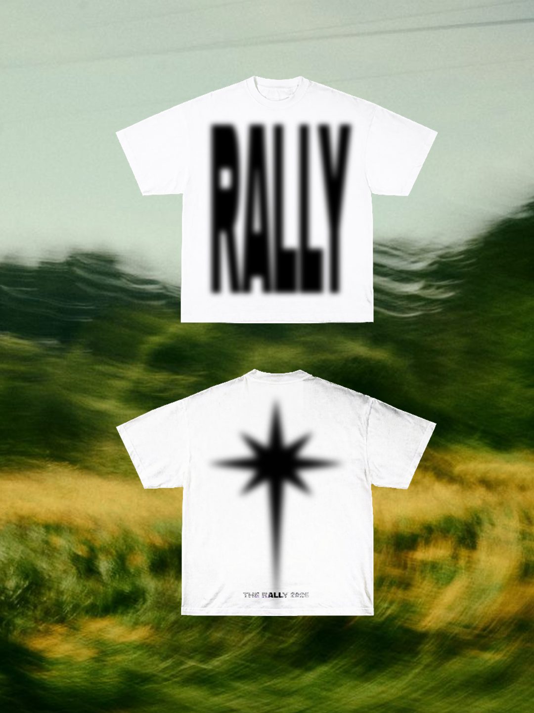 THE RALLY 2026 White Tee